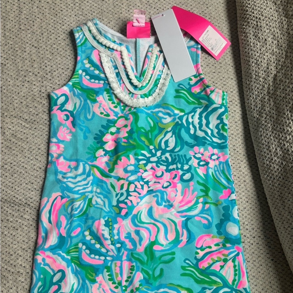 Lilly pulitzer girls Harper dress size 2/3 NWT